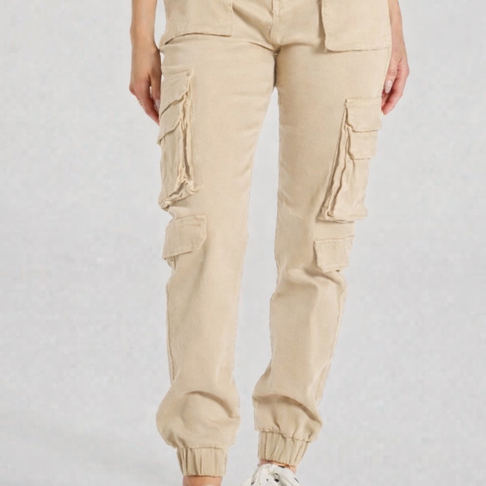 Windsor Tan Cargo Joggers